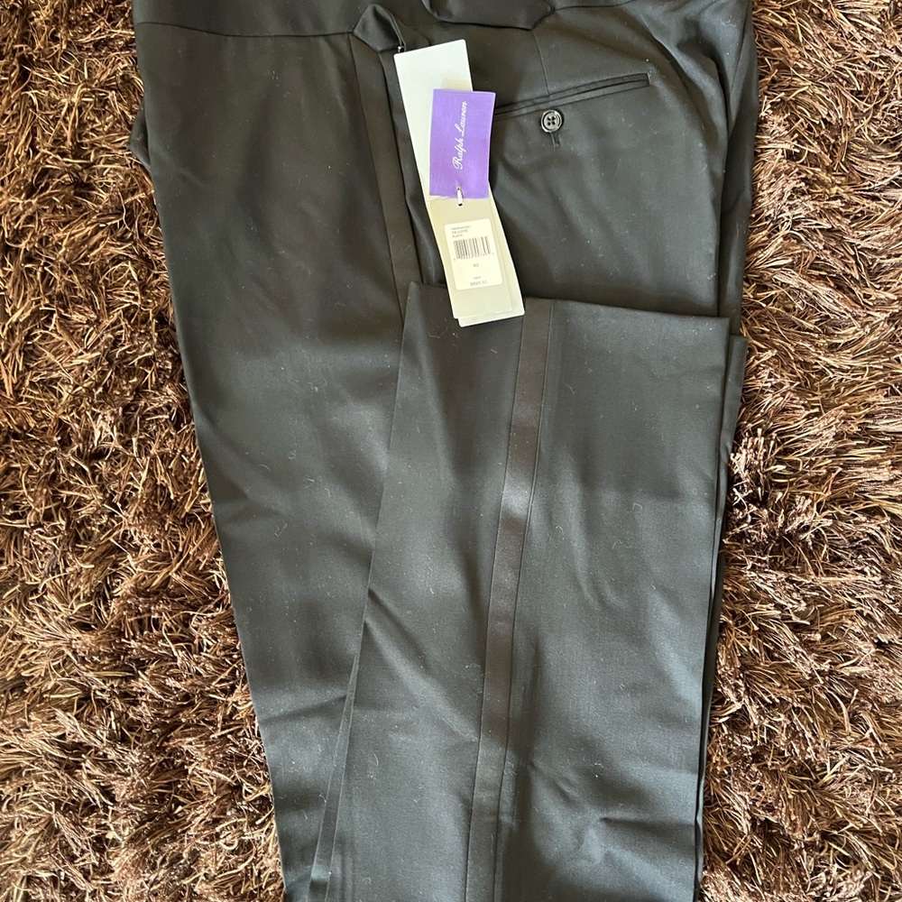 New Ralph Lauren Purple Label Tux Pants